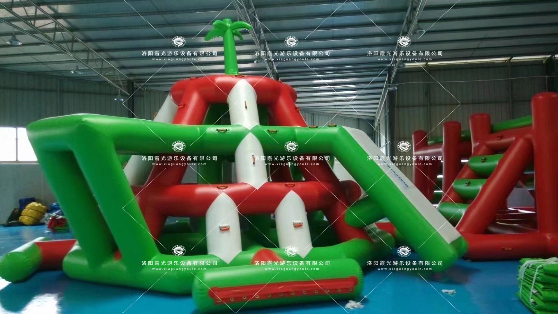 明光水上闯关道具